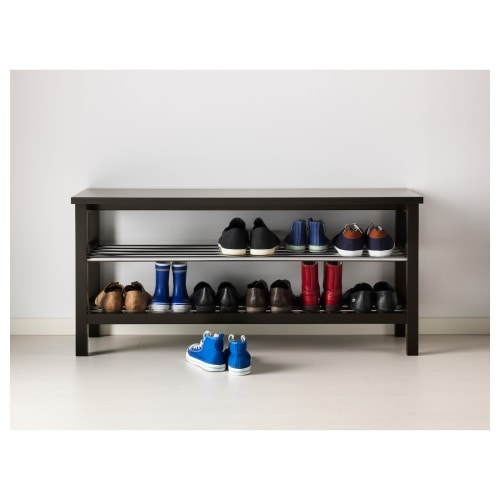 Tjusig bench with shoe storage online